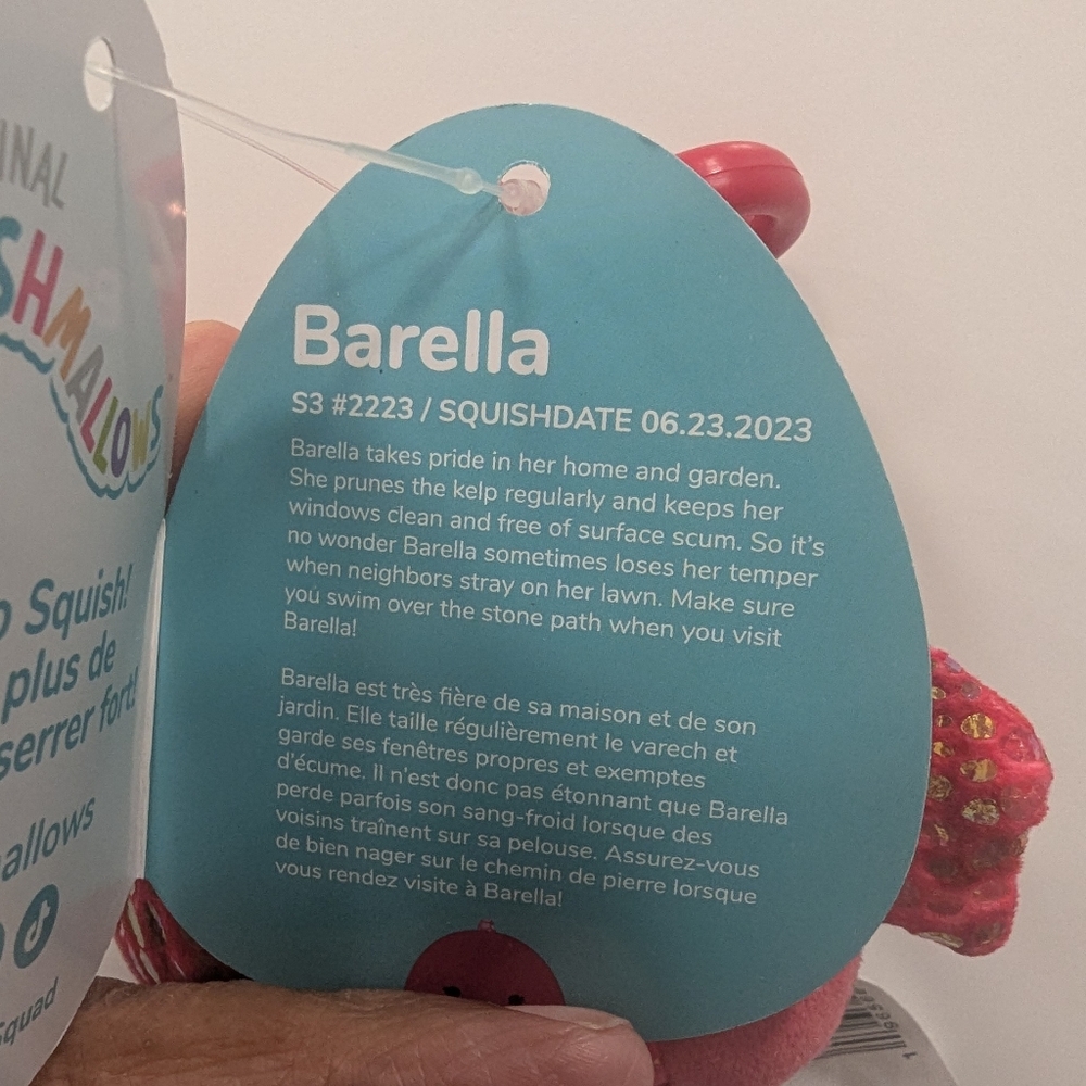 Squishmallow bag charm/keychain Barella - Picture 4 of 4